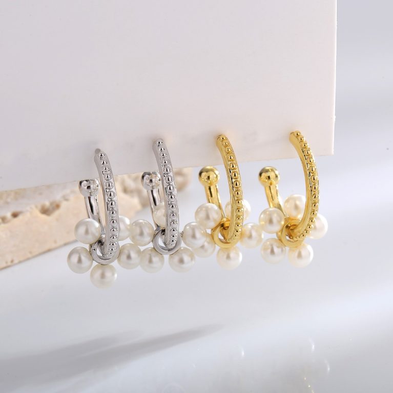 Eco-Friendly Gold-Plated Copper Earrings