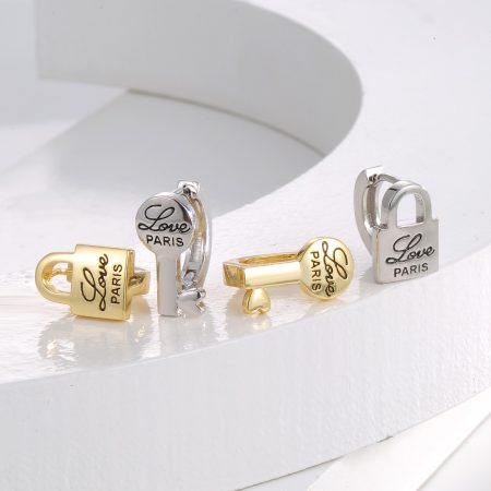 Eco-Friendly Copper Real Gold Plated Fashion Ear Clips