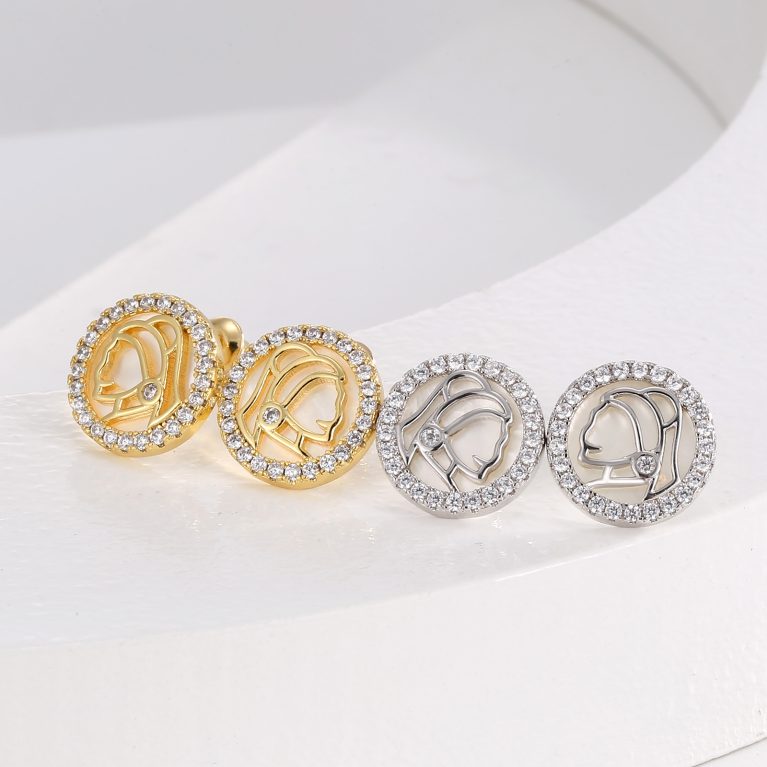 Eco-Friendly Copper Real Gold Plated Earrings