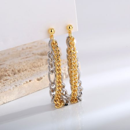 Genuine Gold-Plated Eco-Friendly Copper Earrings