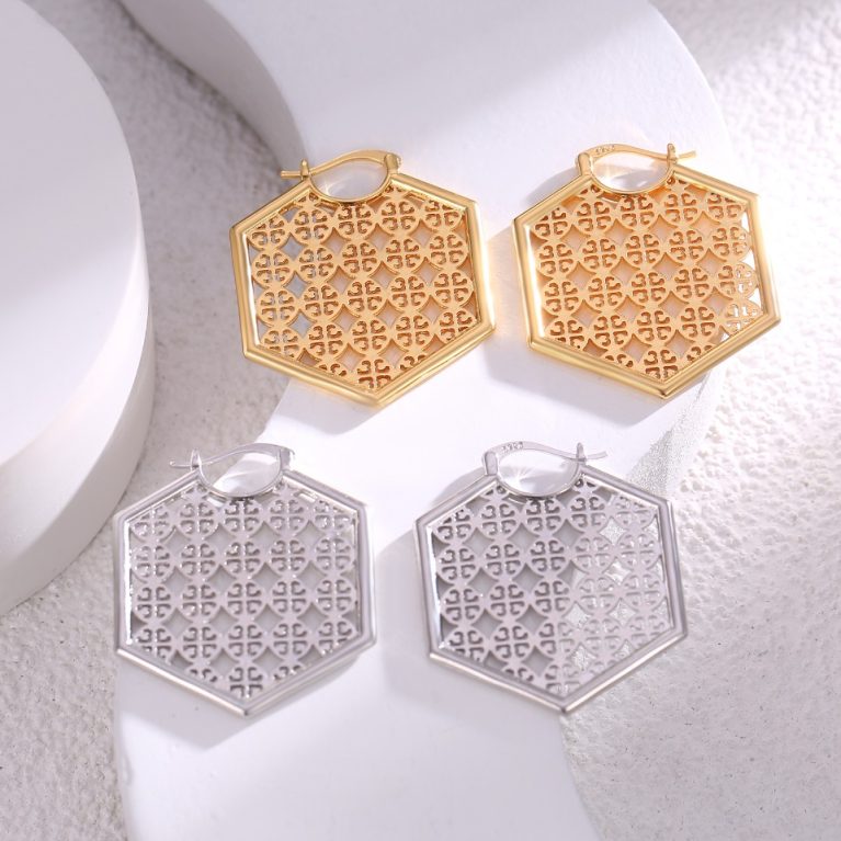 Hot-selling Bestseller Eco-friendly Copper Real Gold Plated Ear Jewelry