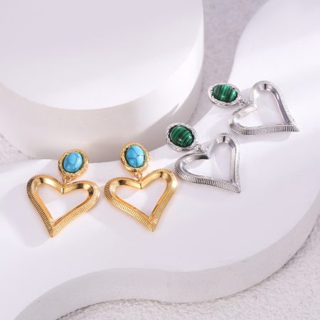 Eco-Friendly Copper Real Gold Plated Earrings