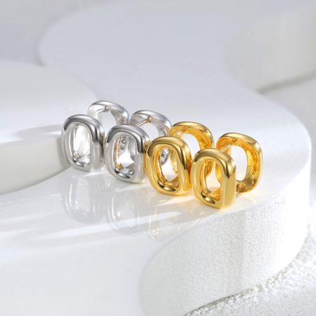 Hot Selling Bestseller Eco-friendly Copper Real Gold Plated Earrings