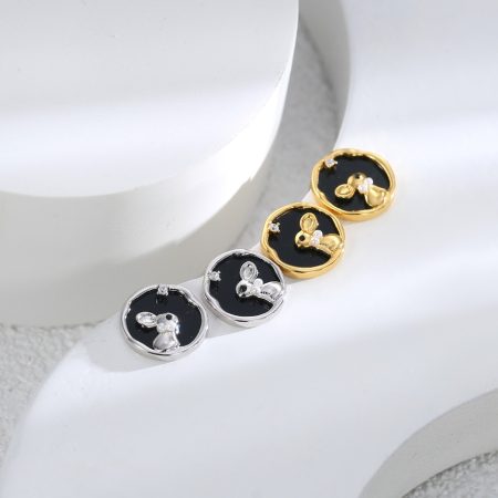 Eco-Friendly Copper Electroplated Gold Ear Accessory