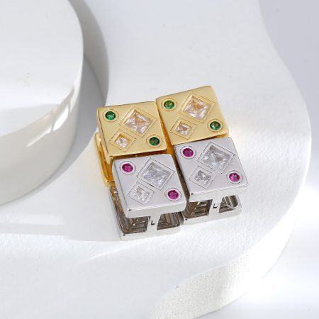 Eco-Friendly Copper Real Gold Plated Earrings