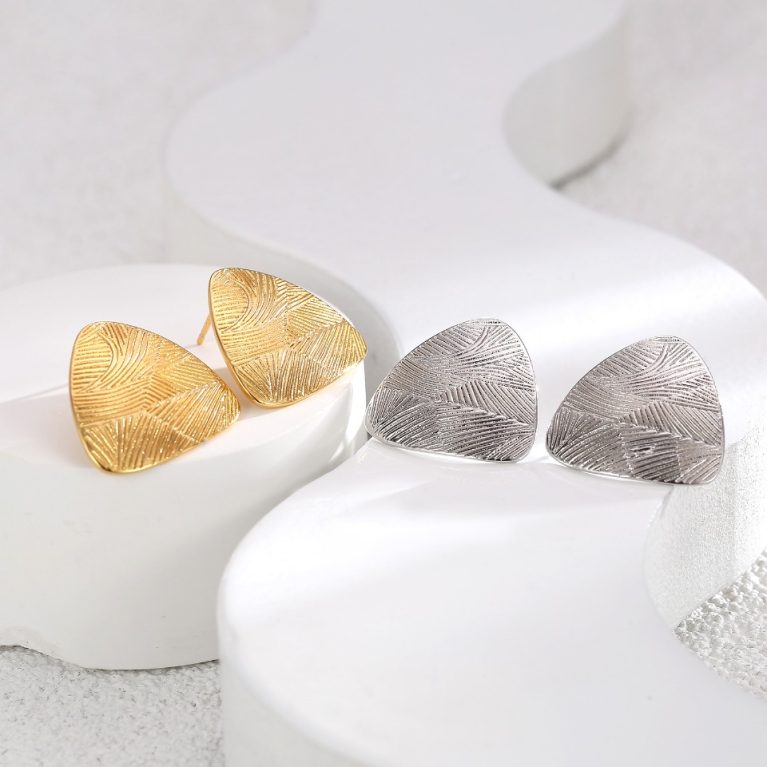 Eco-friendly Copper Real Gold Plating + Vintage-Style Earrings