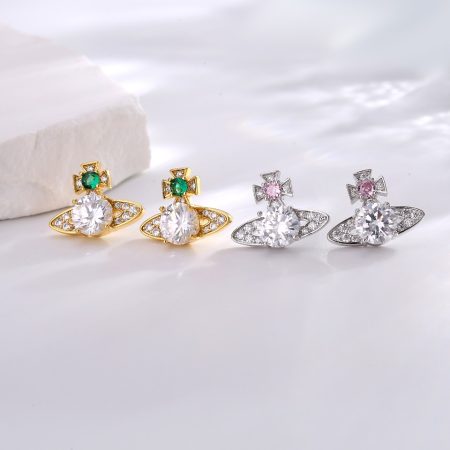 Eco-Friendly Copper Real Gold Plated Earrings