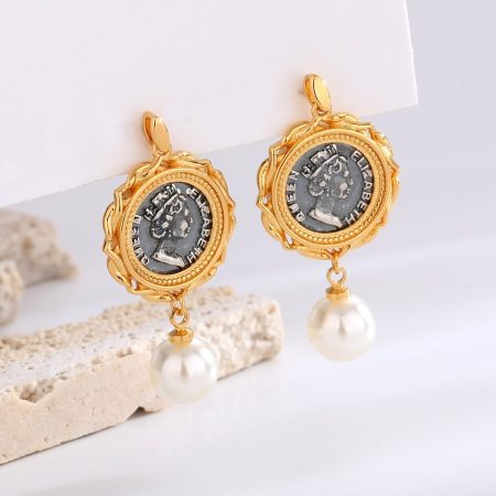 Eco-Friendly Copper Gold-Plated Earrings