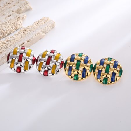 Eco-Friendly Copper & Real Gold Plated Luxury-Inspired Earrings