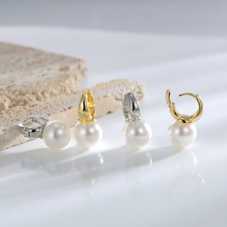 Eco-Friendly Copper Earrings with Real Gold Plating