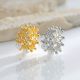 Eco-Friendly Copper Gold Plated Ear Crawler with Genuine Gold Electroplating