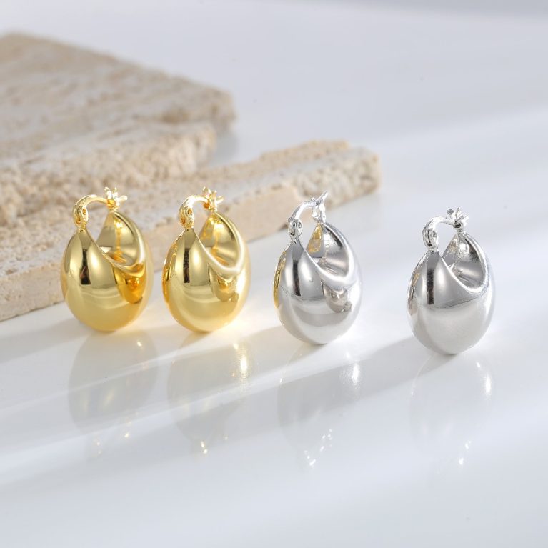 Eco-Friendly Copper Real Gold Plating + Minimalist Ear Clip