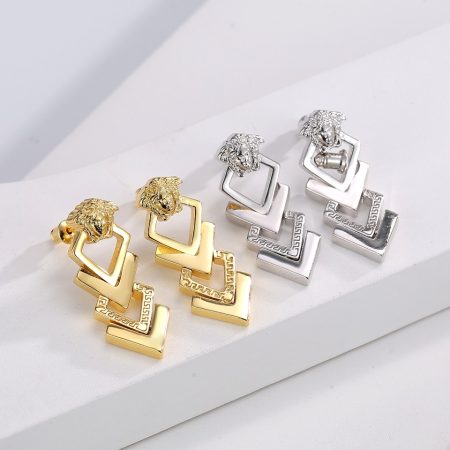 Eco-Friendly Copper Gold-Plated Earrings