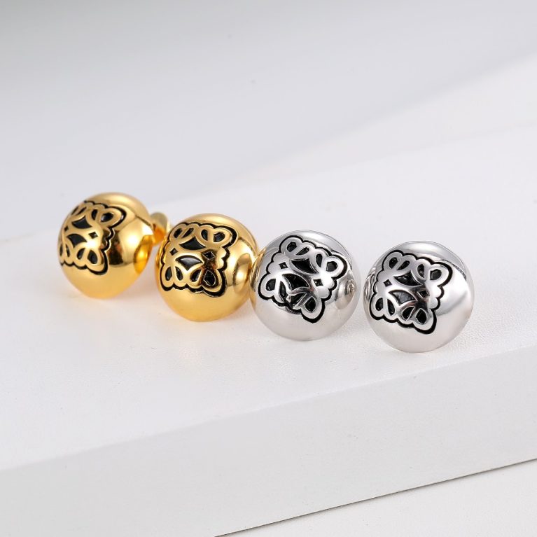 Eco-friendly Copper Earrings with Real Gold Plating