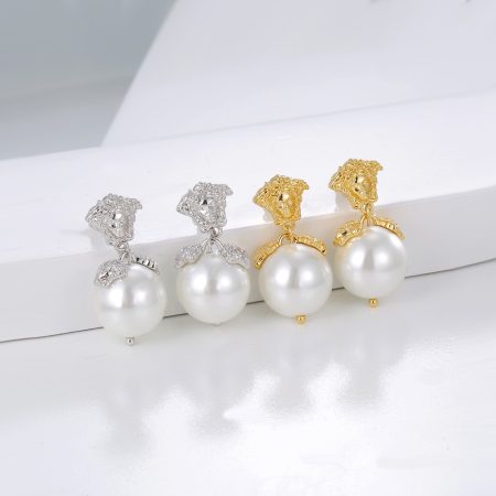 Eco-Friendly Copper Earrings with Genuine Gold Plating