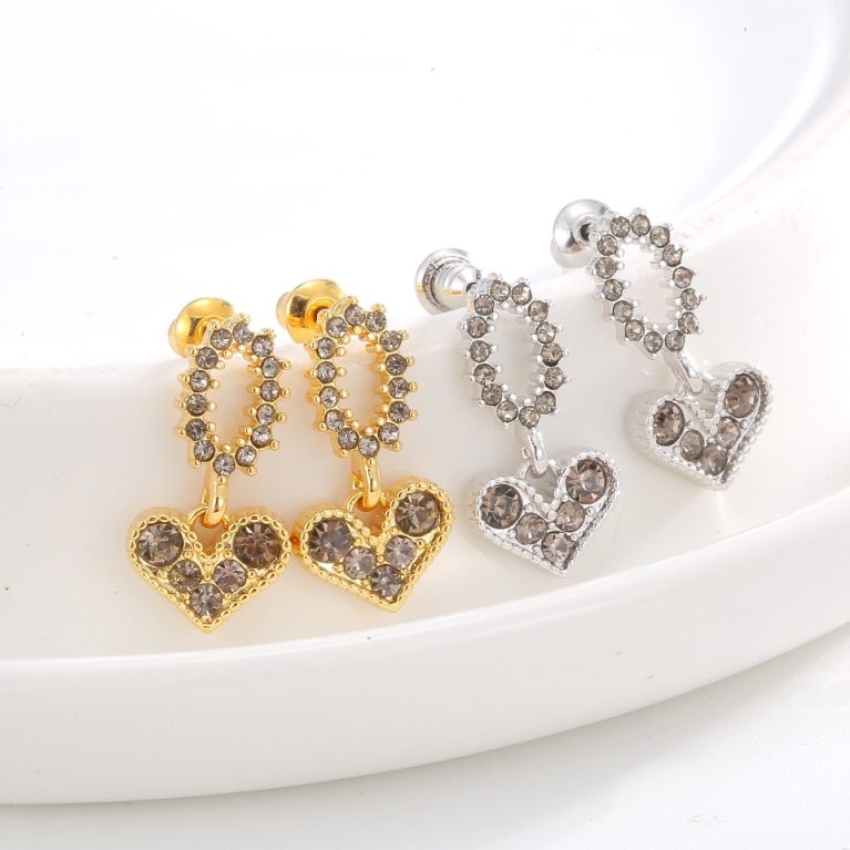 Eco-Friendly Copper Real Gold Plated Earrings