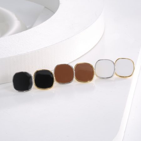 Eco-Friendly Copper Earrings with Genuine Gold Plating