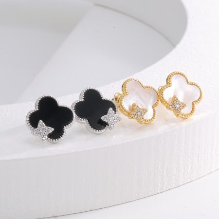 Eco-Friendly Copper Real Gold Plated Earrings