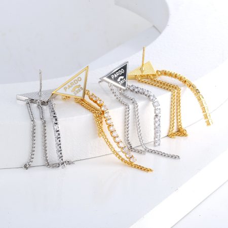 Eco-friendly Copper Gold Plated Earrings