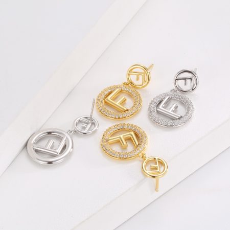 Hot-Selling Eco-Friendly Copper Gold-Plated Earrings