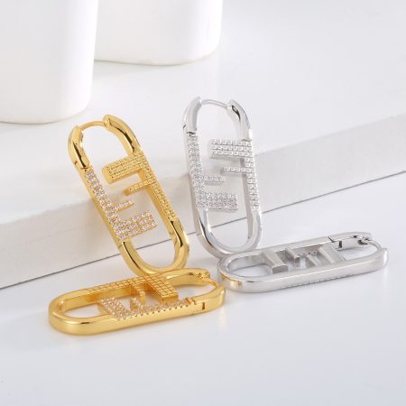 Eco-Friendly Copper Gold-Plated Earrings