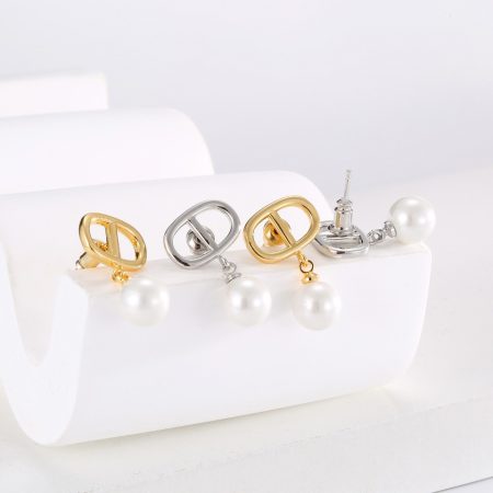 Eco-Friendly Copper Gold-Plated Earrings