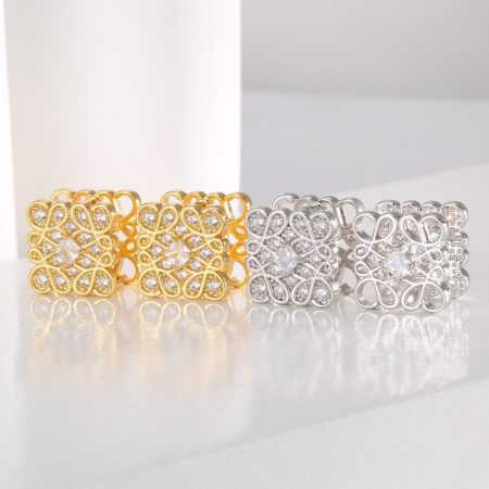 Eco-Friendly Copper Real Gold Plated Earhooks with Premium Brand-Style Design