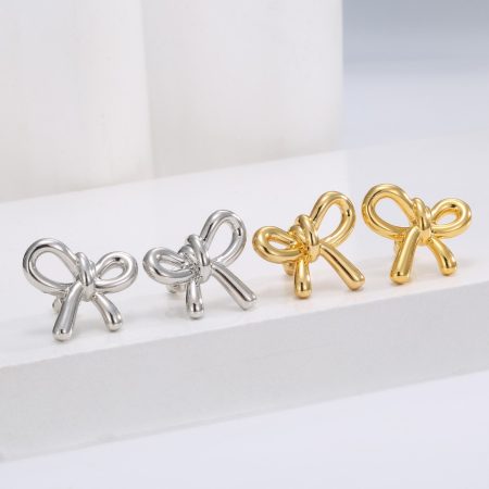 Eco-Friendly Copper Gold-Plated Earrings