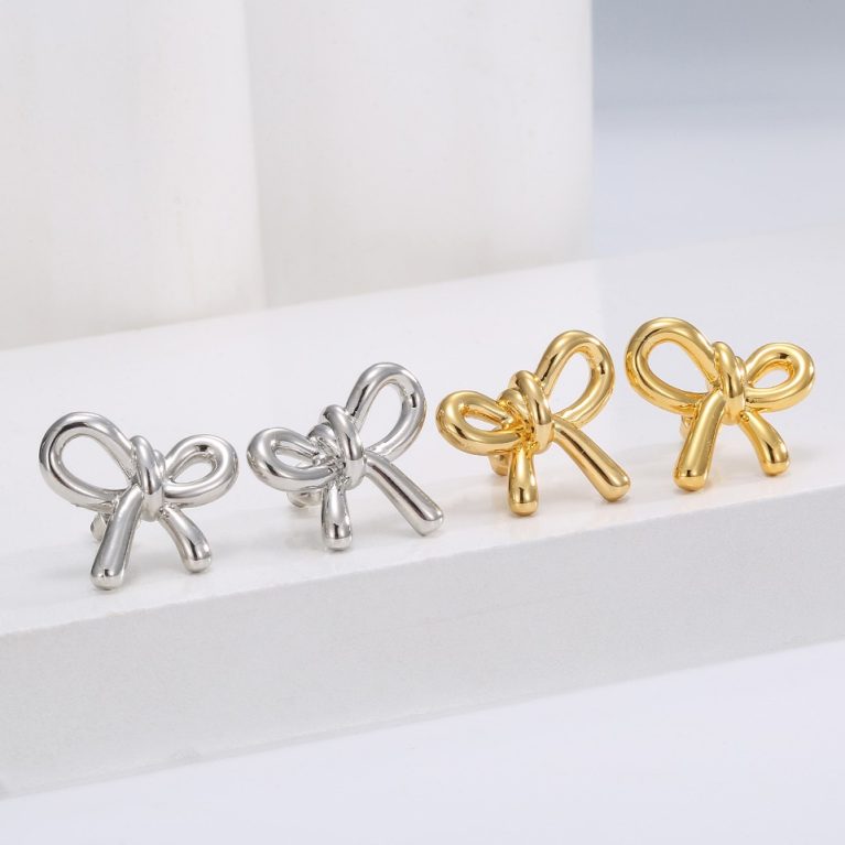 Eco-Friendly Copper Gold-Plated Earrings