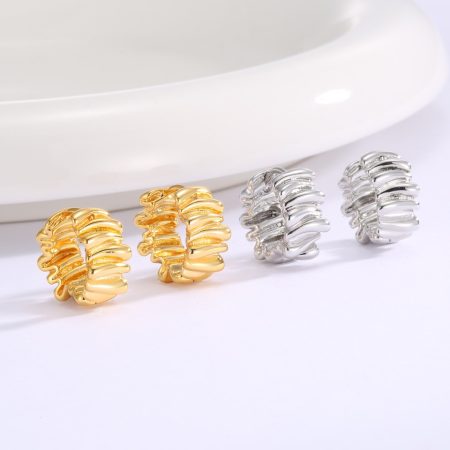 Eco-Friendly Copper Real Gold Plated Earrings