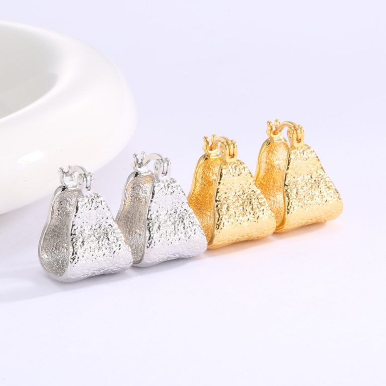 Eco-Friendly Copper Gold-Plated Metal Earhooks