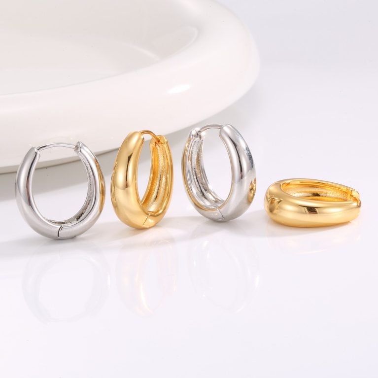 Eco-Friendly Copper Real Gold Plated + Minimalist Ear Hook