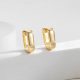 Eco-Friendly Copper Real Gold Plated Minimalist Ear Cuffs