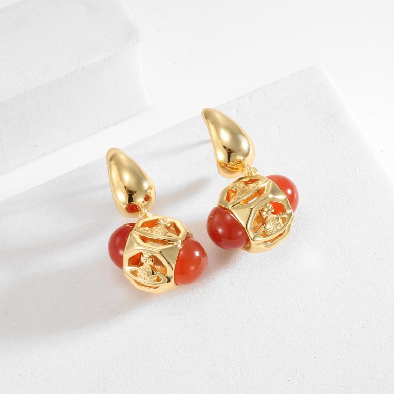 Eco-Friendly Copper Earrings with Real Gold Plating & Luxury-Inspired Design