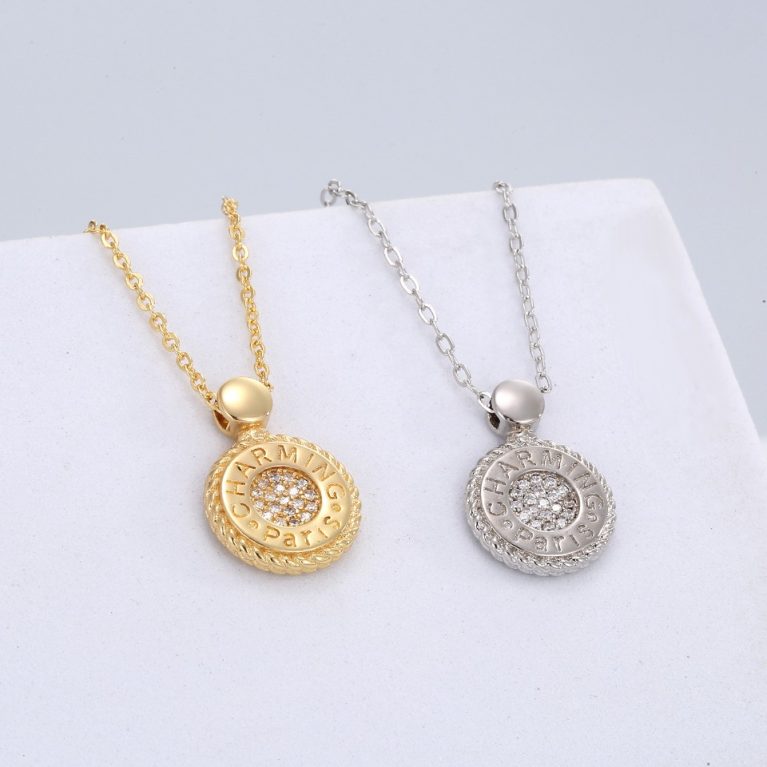 Eco-Friendly Copper Real Gold Plated Necklace