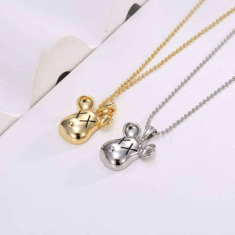 Eco-friendly Copper Necklace with Real Gold Plating