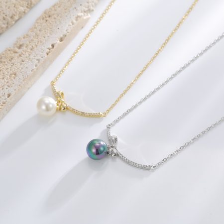 Eco-Friendly Copper Necklace with Real Gold Plating