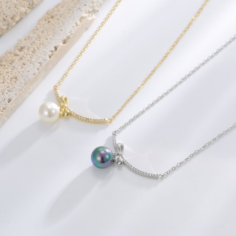 Eco-Friendly Copper Necklace with Real Gold Plating