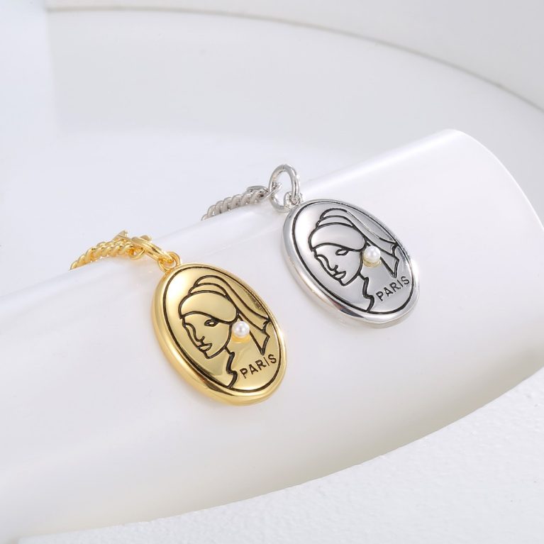 Real Gold-Plated Eco-Friendly Copper Necklace