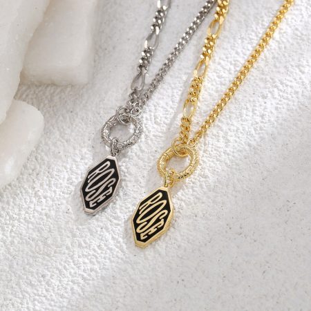 Eco-Friendly Copper Necklace with Real Gold Plating