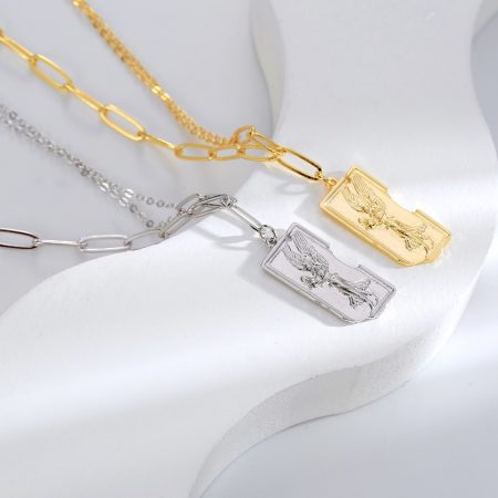 Eco-Friendly Copper Real Gold Plated Necklace