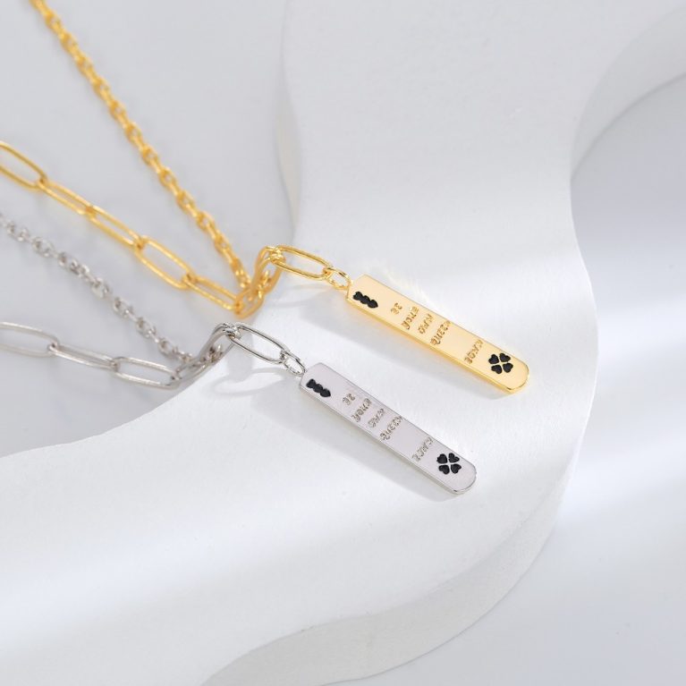 Eco-Friendly Gold-Plated Copper + Stylish Fashion Necklace