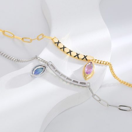 Eco-Friendly Copper Genuine Gold Plated Vintage Style Necklace