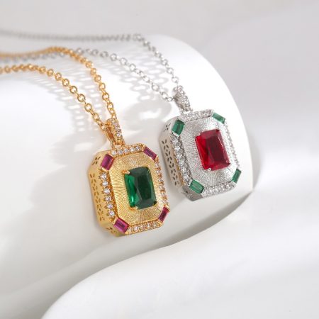 Eco-friendly Copper Gold Plated Vintage Necklace