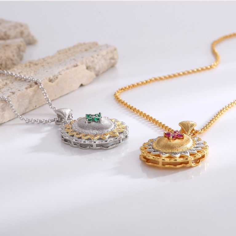 Eco-Friendly Copper Gold-Plated Necklace