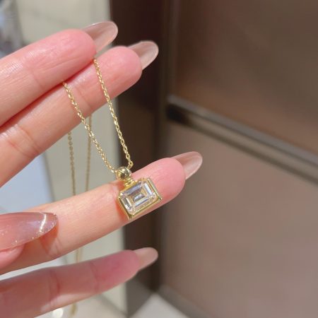 Eco-Friendly Copper Real Gold Plated Perfume Bottle Necklace